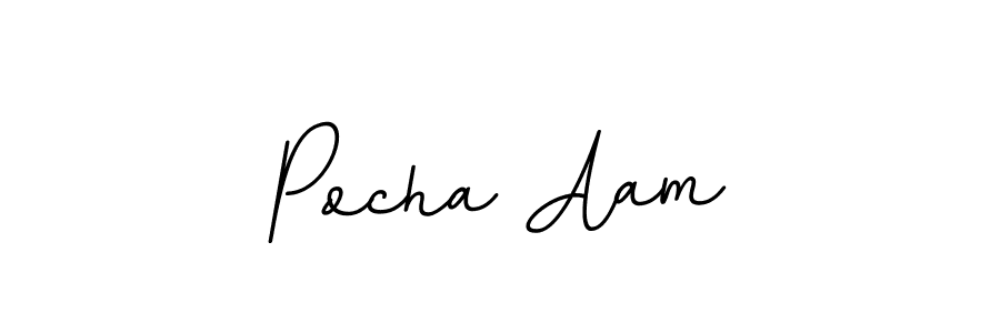 Once you've used our free online signature maker to create your best signature BallpointsItalic-DORy9 style, it's time to enjoy all of the benefits that Pocha Aam name signing documents. Pocha Aam signature style 11 images and pictures png
