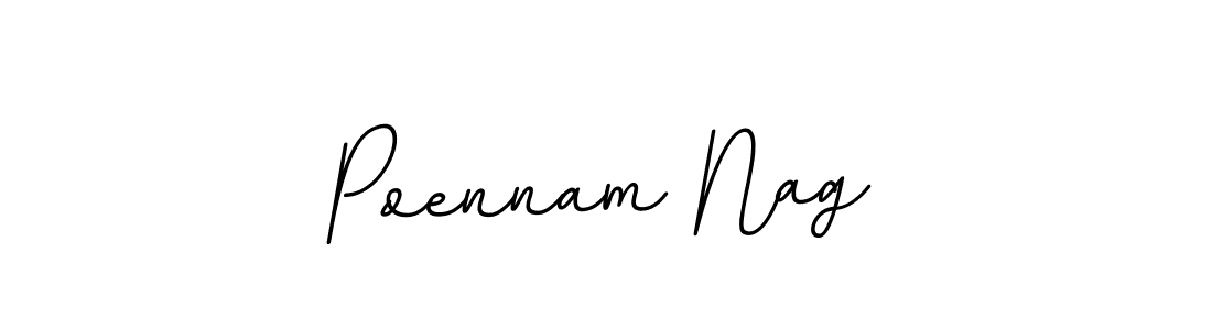 How to make Poennam Nag signature? BallpointsItalic-DORy9 is a professional autograph style. Create handwritten signature for Poennam Nag name. Poennam Nag signature style 11 images and pictures png