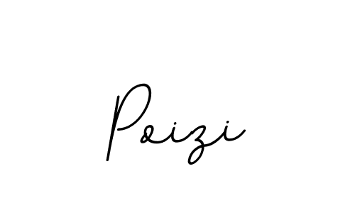 Poizi stylish signature style. Best Handwritten Sign (BallpointsItalic-DORy9) for my name. Handwritten Signature Collection Ideas for my name Poizi. Poizi signature style 11 images and pictures png