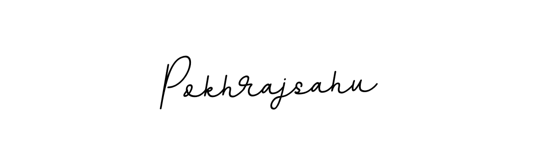 Design your own signature with our free online signature maker. With this signature software, you can create a handwritten (BallpointsItalic-DORy9) signature for name Pokhrajsahu. Pokhrajsahu signature style 11 images and pictures png