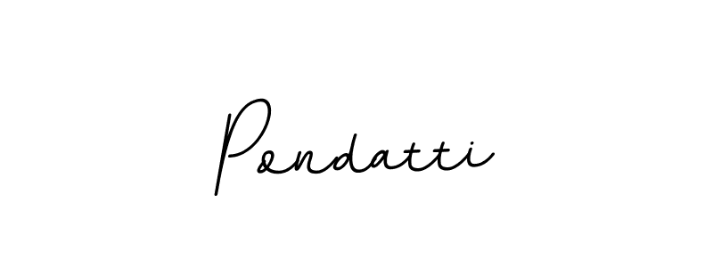 Also we have Pondatti name is the best signature style. Create professional handwritten signature collection using BallpointsItalic-DORy9 autograph style. Pondatti signature style 11 images and pictures png