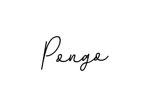 Create a beautiful signature design for name Pongo. With this signature (BallpointsItalic-DORy9) fonts, you can make a handwritten signature for free. Pongo signature style 11 images and pictures png