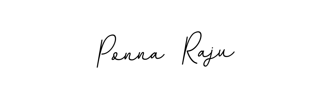 Ponna  Raju stylish signature style. Best Handwritten Sign (BallpointsItalic-DORy9) for my name. Handwritten Signature Collection Ideas for my name Ponna  Raju. Ponna  Raju signature style 11 images and pictures png