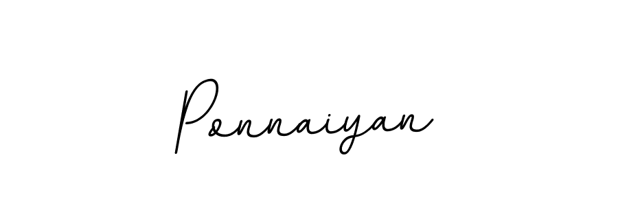 The best way (BallpointsItalic-DORy9) to make a short signature is to pick only two or three words in your name. The name Ponnaiyan include a total of six letters. For converting this name. Ponnaiyan signature style 11 images and pictures png