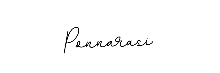 Design your own signature with our free online signature maker. With this signature software, you can create a handwritten (BallpointsItalic-DORy9) signature for name Ponnarasi. Ponnarasi signature style 11 images and pictures png