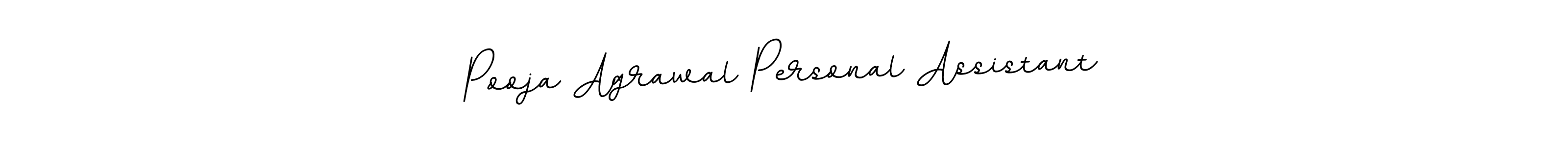 if you are searching for the best signature style for your name Pooja Agrawal Personal Assistant. so please give up your signature search. here we have designed multiple signature styles  using BallpointsItalic-DORy9. Pooja Agrawal Personal Assistant signature style 11 images and pictures png