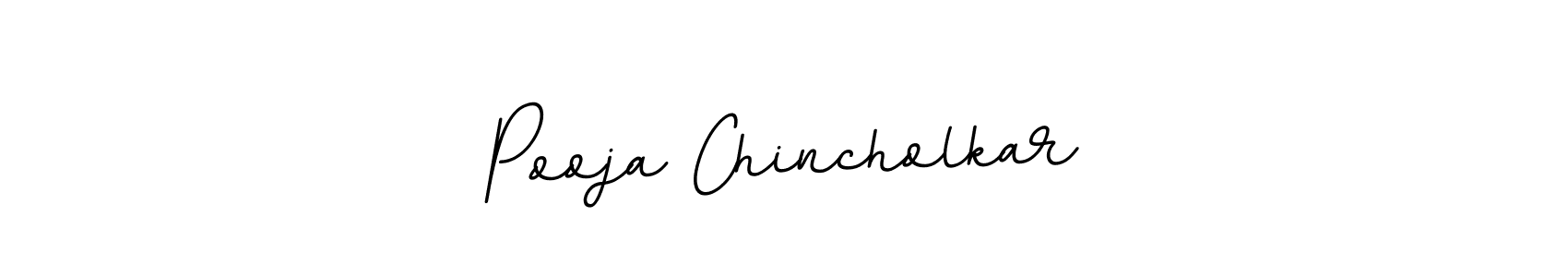 Design your own signature with our free online signature maker. With this signature software, you can create a handwritten (BallpointsItalic-DORy9) signature for name Pooja Chincholkar. Pooja Chincholkar signature style 11 images and pictures png