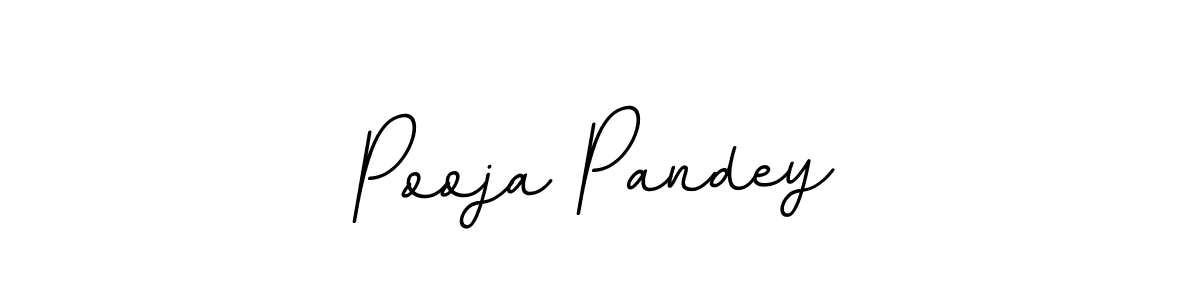 Design your own signature with our free online signature maker. With this signature software, you can create a handwritten (BallpointsItalic-DORy9) signature for name Pooja Pandey. Pooja Pandey signature style 11 images and pictures png