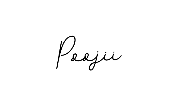 This is the best signature style for the Poojii name. Also you like these signature font (BallpointsItalic-DORy9). Mix name signature. Poojii signature style 11 images and pictures png