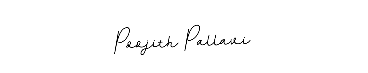 Also we have Poojith Pallavi name is the best signature style. Create professional handwritten signature collection using BallpointsItalic-DORy9 autograph style. Poojith Pallavi signature style 11 images and pictures png