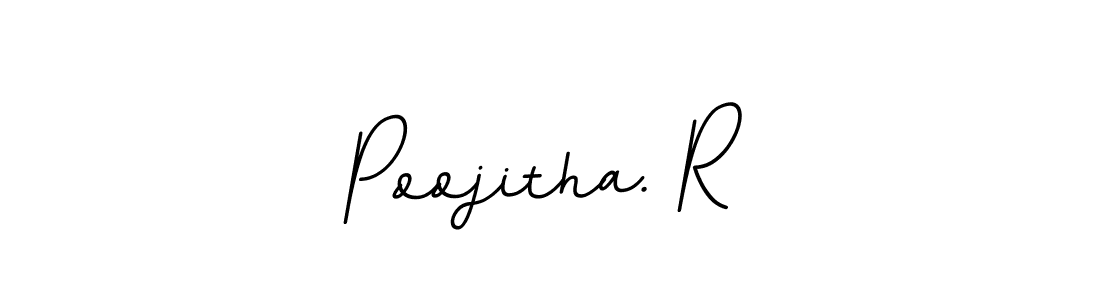 Also You can easily find your signature by using the search form. We will create Poojitha. R name handwritten signature images for you free of cost using BallpointsItalic-DORy9 sign style. Poojitha. R signature style 11 images and pictures png