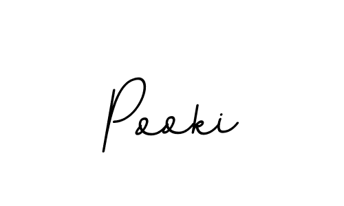 if you are searching for the best signature style for your name Pooki. so please give up your signature search. here we have designed multiple signature styles  using BallpointsItalic-DORy9. Pooki signature style 11 images and pictures png