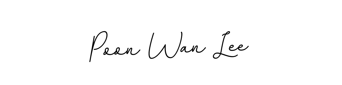 This is the best signature style for the Poon Wan Lee name. Also you like these signature font (BallpointsItalic-DORy9). Mix name signature. Poon Wan Lee signature style 11 images and pictures png