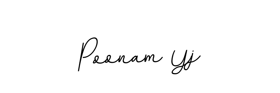 Design your own signature with our free online signature maker. With this signature software, you can create a handwritten (BallpointsItalic-DORy9) signature for name Poonam Yj. Poonam Yj signature style 11 images and pictures png