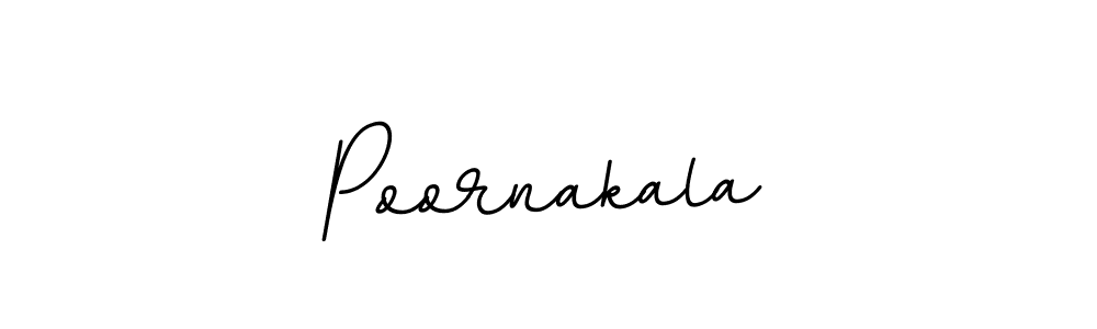 Poornakala stylish signature style. Best Handwritten Sign (BallpointsItalic-DORy9) for my name. Handwritten Signature Collection Ideas for my name Poornakala. Poornakala signature style 11 images and pictures png