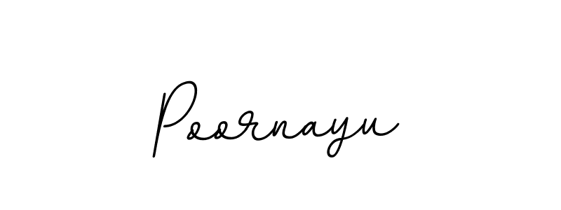 How to Draw Poornayu signature style? BallpointsItalic-DORy9 is a latest design signature styles for name Poornayu. Poornayu signature style 11 images and pictures png