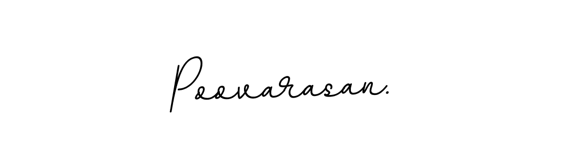 Use a signature maker to create a handwritten signature online. With this signature software, you can design (BallpointsItalic-DORy9) your own signature for name Poovarasan.. Poovarasan. signature style 11 images and pictures png