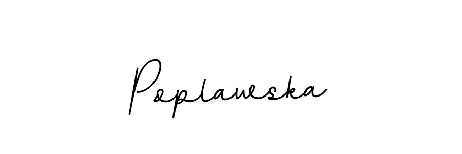 It looks lik you need a new signature style for name Poplawska. Design unique handwritten (BallpointsItalic-DORy9) signature with our free signature maker in just a few clicks. Poplawska signature style 11 images and pictures png
