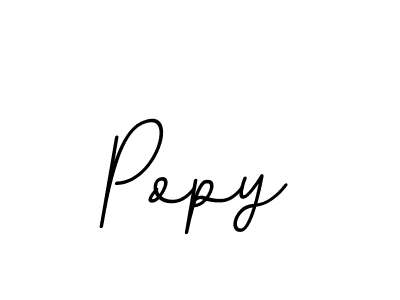 The best way (BallpointsItalic-DORy9) to make a short signature is to pick only two or three words in your name. The name Popy include a total of six letters. For converting this name. Popy signature style 11 images and pictures png