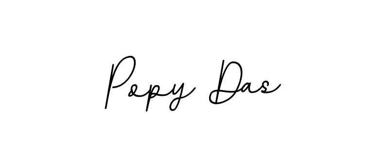 Make a beautiful signature design for name Popy Das. With this signature (BallpointsItalic-DORy9) style, you can create a handwritten signature for free. Popy Das signature style 11 images and pictures png