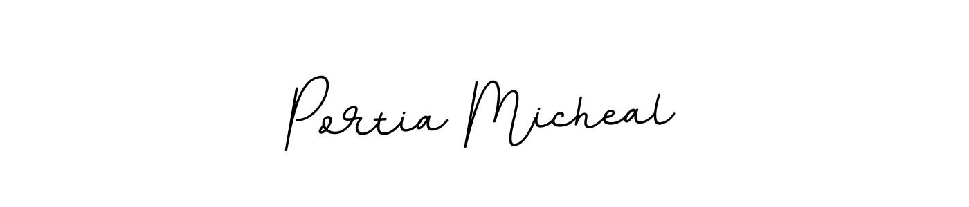 Also You can easily find your signature by using the search form. We will create Portia Micheal name handwritten signature images for you free of cost using BallpointsItalic-DORy9 sign style. Portia Micheal signature style 11 images and pictures png