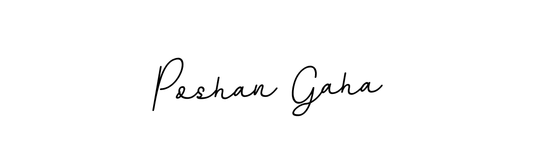 How to make Poshan Gaha signature? BallpointsItalic-DORy9 is a professional autograph style. Create handwritten signature for Poshan Gaha name. Poshan Gaha signature style 11 images and pictures png