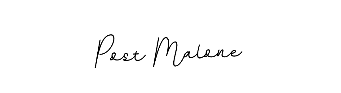 You should practise on your own different ways (BallpointsItalic-DORy9) to write your name (Post Malone) in signature. don't let someone else do it for you. Post Malone signature style 11 images and pictures png