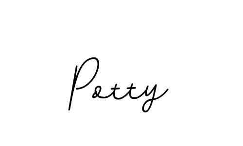 How to Draw Potty signature style? BallpointsItalic-DORy9 is a latest design signature styles for name Potty. Potty signature style 11 images and pictures png