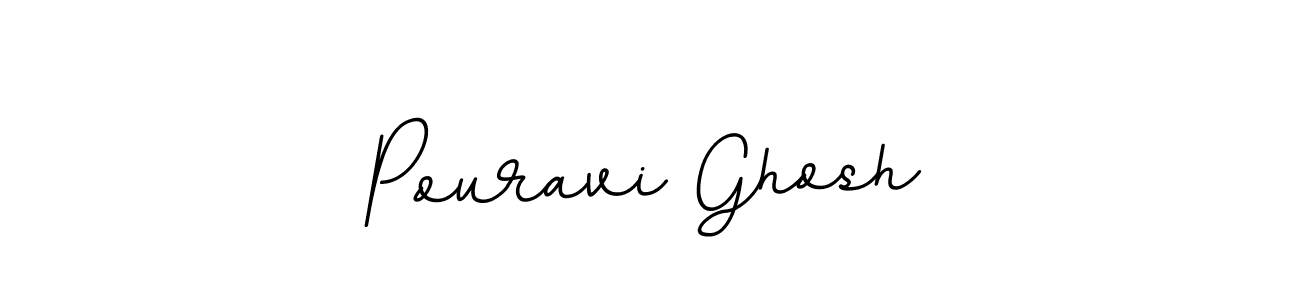 You should practise on your own different ways (BallpointsItalic-DORy9) to write your name (Pouravi Ghosh) in signature. don't let someone else do it for you. Pouravi Ghosh signature style 11 images and pictures png