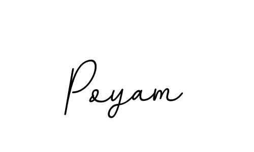 Similarly BallpointsItalic-DORy9 is the best handwritten signature design. Signature creator online .You can use it as an online autograph creator for name Poyam. Poyam signature style 11 images and pictures png