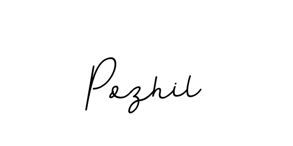 Also You can easily find your signature by using the search form. We will create Pozhil name handwritten signature images for you free of cost using BallpointsItalic-DORy9 sign style. Pozhil signature style 11 images and pictures png