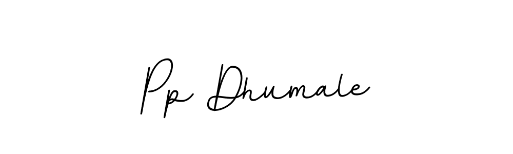 Pp Dhumale stylish signature style. Best Handwritten Sign (BallpointsItalic-DORy9) for my name. Handwritten Signature Collection Ideas for my name Pp Dhumale. Pp Dhumale signature style 11 images and pictures png