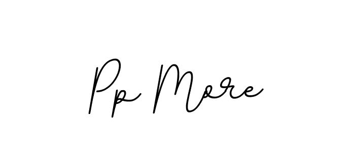 Also we have Pp More name is the best signature style. Create professional handwritten signature collection using BallpointsItalic-DORy9 autograph style. Pp More signature style 11 images and pictures png