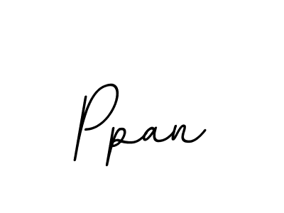 Design your own signature with our free online signature maker. With this signature software, you can create a handwritten (BallpointsItalic-DORy9) signature for name Ppan. Ppan signature style 11 images and pictures png