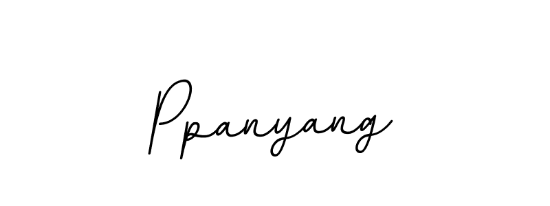 You should practise on your own different ways (BallpointsItalic-DORy9) to write your name (Ppanyang) in signature. don't let someone else do it for you. Ppanyang signature style 11 images and pictures png