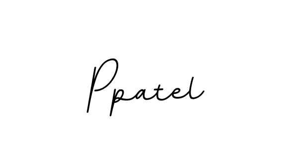 Design your own signature with our free online signature maker. With this signature software, you can create a handwritten (BallpointsItalic-DORy9) signature for name Ppatel. Ppatel signature style 11 images and pictures png