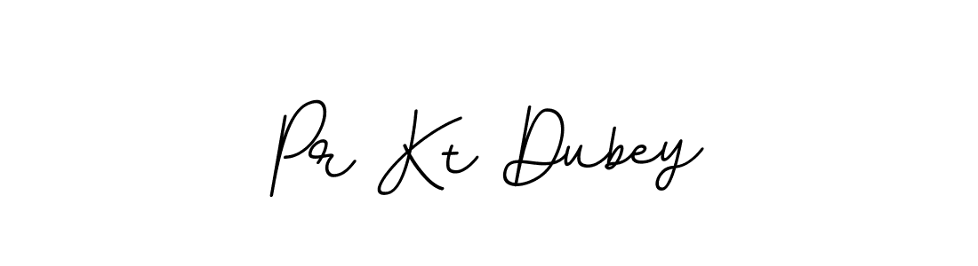 Make a beautiful signature design for name Pr Kt Dubey. With this signature (BallpointsItalic-DORy9) style, you can create a handwritten signature for free. Pr Kt Dubey signature style 11 images and pictures png