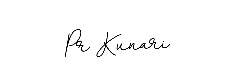 Also You can easily find your signature by using the search form. We will create Pr Kunari name handwritten signature images for you free of cost using BallpointsItalic-DORy9 sign style. Pr Kunari signature style 11 images and pictures png