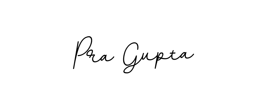 How to make Pra Gupta signature? BallpointsItalic-DORy9 is a professional autograph style. Create handwritten signature for Pra Gupta name. Pra Gupta signature style 11 images and pictures png