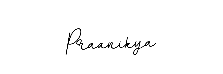 Create a beautiful signature design for name Praanikya. With this signature (BallpointsItalic-DORy9) fonts, you can make a handwritten signature for free. Praanikya signature style 11 images and pictures png