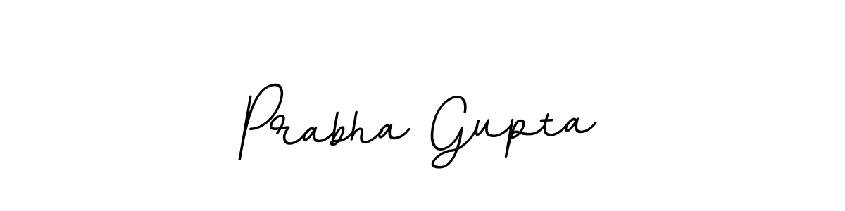 It looks lik you need a new signature style for name Prabha Gupta. Design unique handwritten (BallpointsItalic-DORy9) signature with our free signature maker in just a few clicks. Prabha Gupta signature style 11 images and pictures png