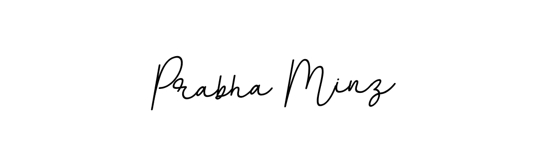 How to make Prabha Minz signature? BallpointsItalic-DORy9 is a professional autograph style. Create handwritten signature for Prabha Minz name. Prabha Minz signature style 11 images and pictures png