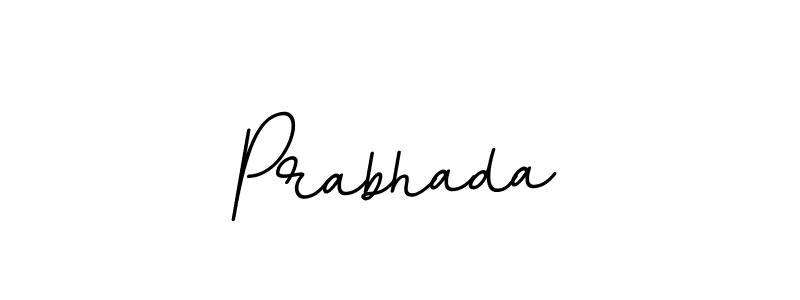 You should practise on your own different ways (BallpointsItalic-DORy9) to write your name (Prabhada) in signature. don't let someone else do it for you. Prabhada signature style 11 images and pictures png