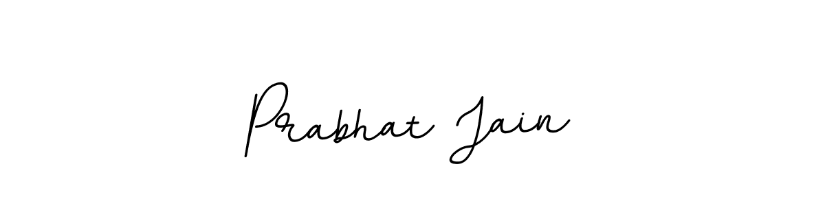 Prabhat Jain stylish signature style. Best Handwritten Sign (BallpointsItalic-DORy9) for my name. Handwritten Signature Collection Ideas for my name Prabhat Jain. Prabhat Jain signature style 11 images and pictures png