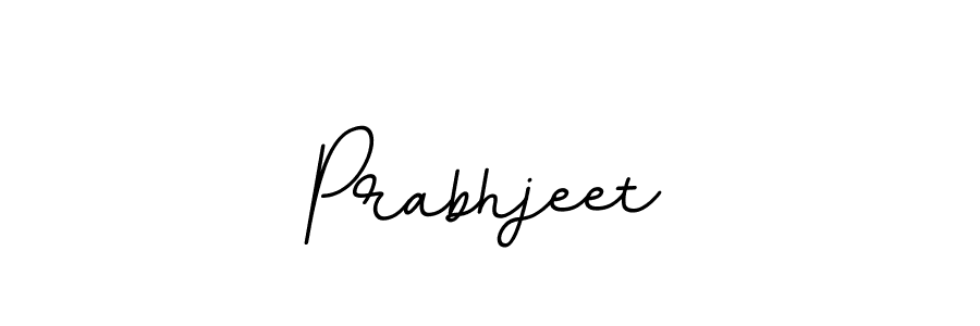 Design your own signature with our free online signature maker. With this signature software, you can create a handwritten (BallpointsItalic-DORy9) signature for name Prabhjeet. Prabhjeet signature style 11 images and pictures png