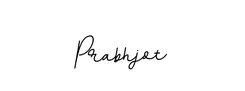 Make a beautiful signature design for name Prabhjot. With this signature (BallpointsItalic-DORy9) style, you can create a handwritten signature for free. Prabhjot signature style 11 images and pictures png