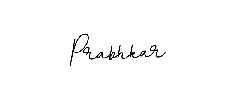 Design your own signature with our free online signature maker. With this signature software, you can create a handwritten (BallpointsItalic-DORy9) signature for name Prabhkar. Prabhkar signature style 11 images and pictures png