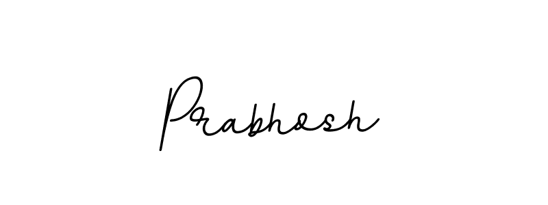 It looks lik you need a new signature style for name Prabhosh. Design unique handwritten (BallpointsItalic-DORy9) signature with our free signature maker in just a few clicks. Prabhosh signature style 11 images and pictures png