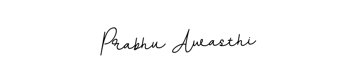 Design your own signature with our free online signature maker. With this signature software, you can create a handwritten (BallpointsItalic-DORy9) signature for name Prabhu Awasthi. Prabhu Awasthi signature style 11 images and pictures png