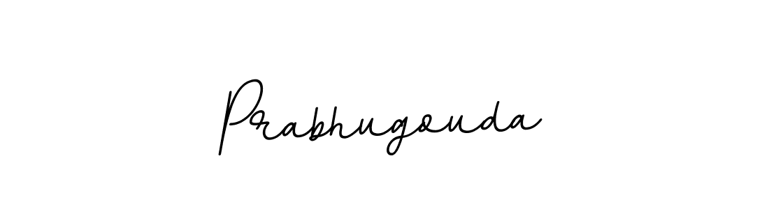 Make a beautiful signature design for name Prabhugouda. With this signature (BallpointsItalic-DORy9) style, you can create a handwritten signature for free. Prabhugouda signature style 11 images and pictures png